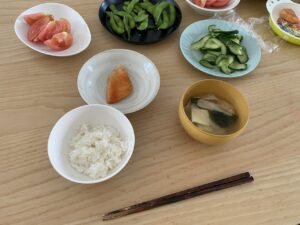朝飯