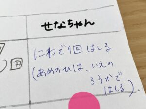 目標カレンダー